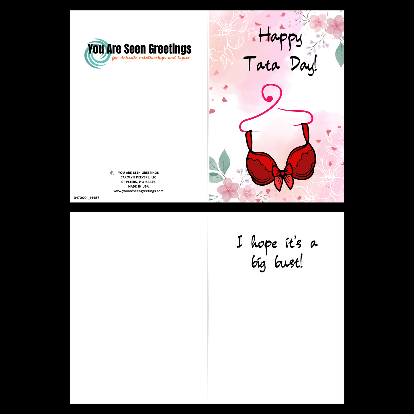 Happy Tata Day! Breast Reconstruction Surgery Card