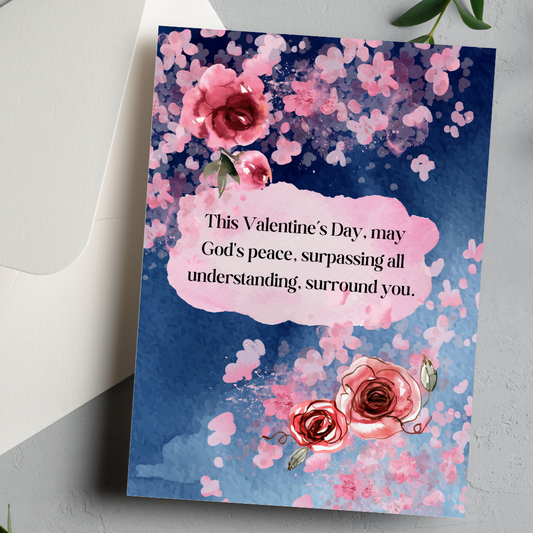 Heartbreak Due to Violence and Loss Valentine's Day Card