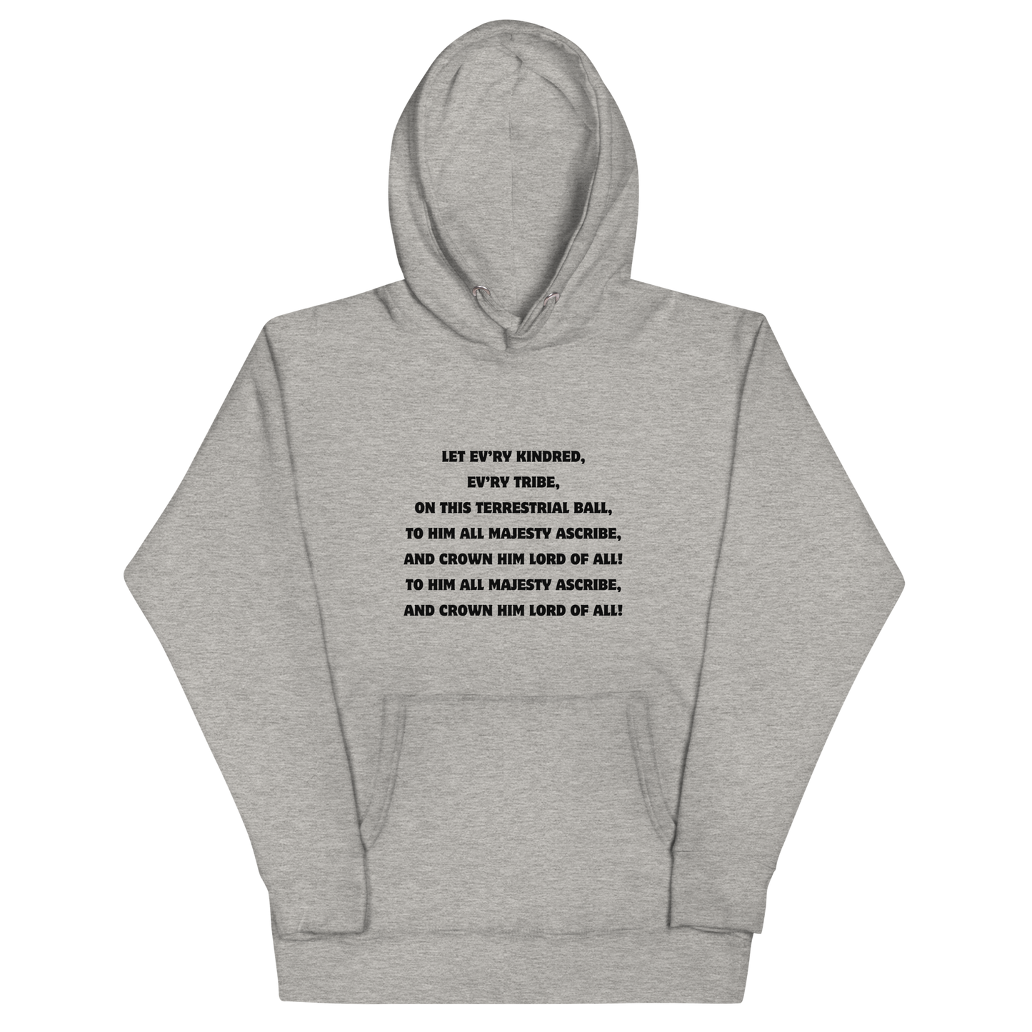 All Hail the Power of Jesus Name Hymn Hoodie